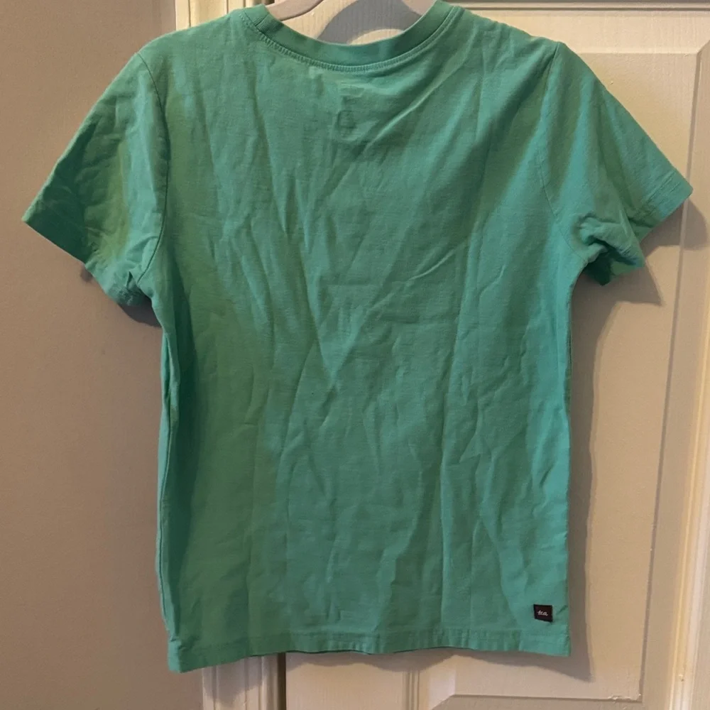 Tea Collection Mint Green Sushi Boat Graphic Tee - Picture 4 of 5